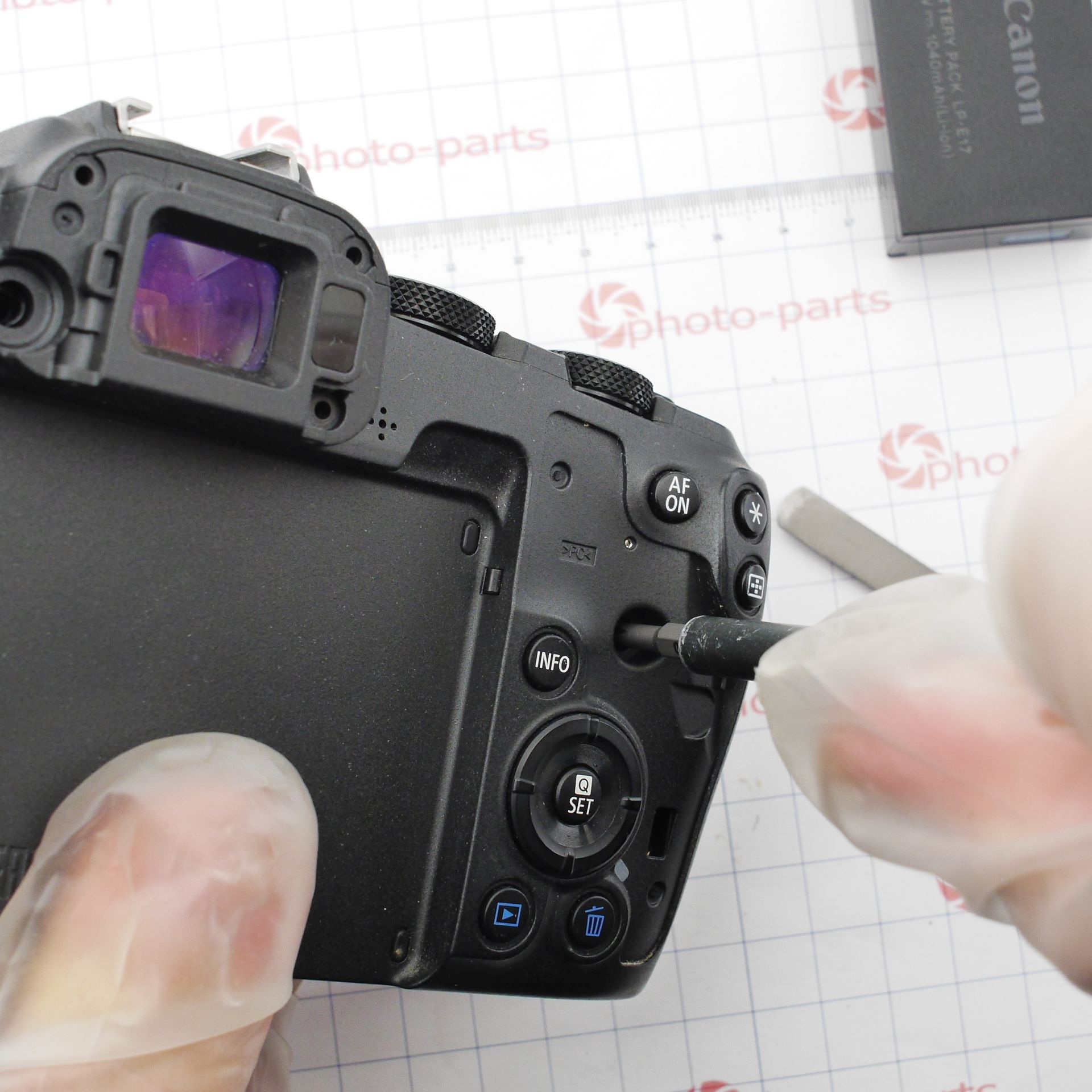 Canon EOS RP err 06 и почти полноценный ремонт